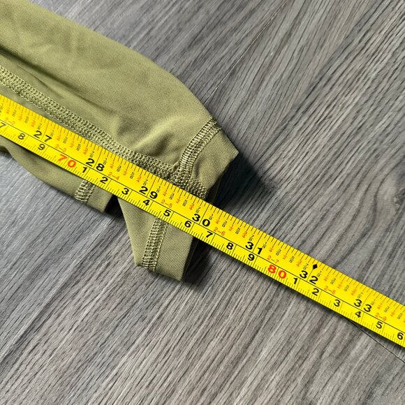 Lululemon Women's Nulu and Crisscross Mesh Stirrup Tight - Green - Picture 10 of 10